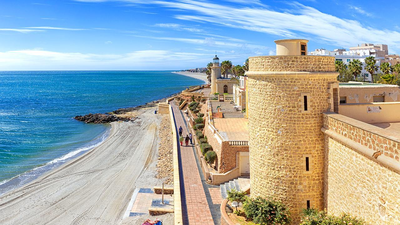 Expoholidays - Apartamento en primera linea Aguadulce  Exterior foto
